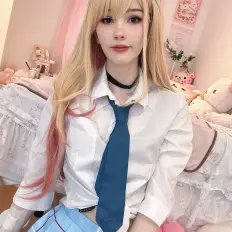 Kyaandere cosplay nude photo preview 3