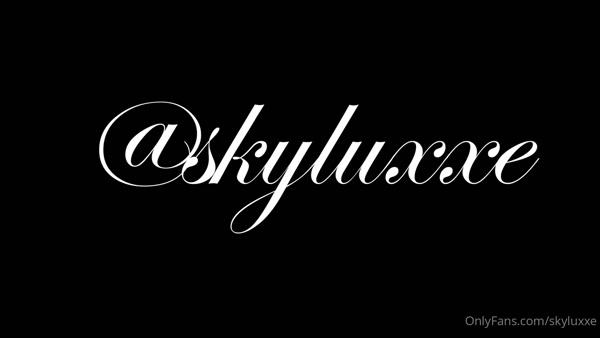 SkyLuxxe sexy video thumbnail