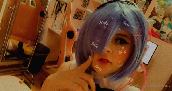 Bunniberry | strawbbuni | strawbunbun hot video thumbnail