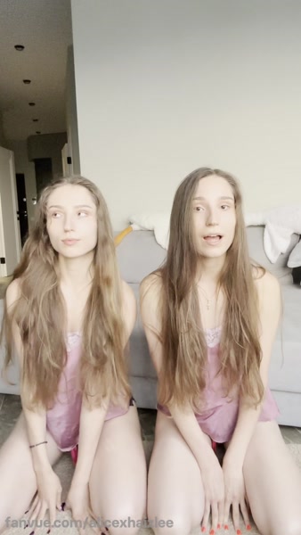 Ukrainian Twins | alicexhaizlee nude video thumbnail