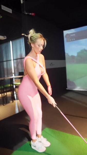 Paige Spiranac hot video thumbnail